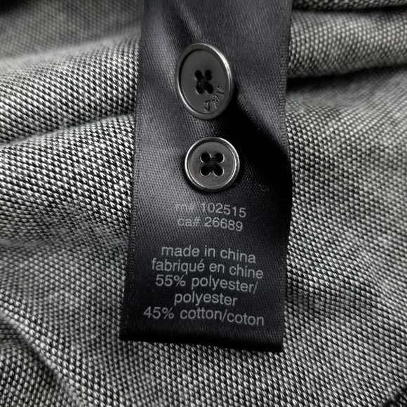 John Varvatos Luxe Gray Button Down Soft Shirt M - Picture 7 of 7
